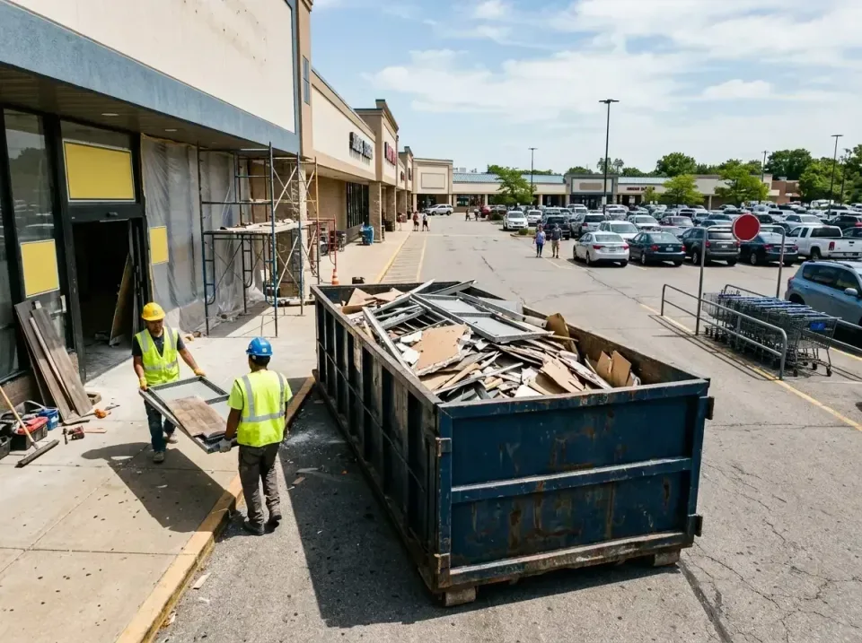 retail-store-renovation-debris-003 — frequently asked questions, Roll-off Dumpster Rentals in Columbia, TN